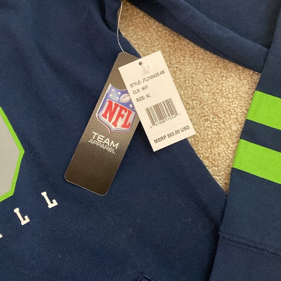 Women’s Seattle Seahawks long hoodie - Picture 2 of 3